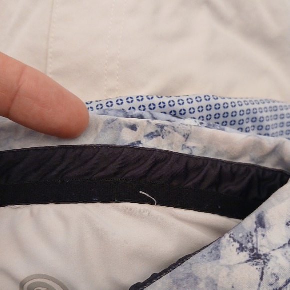 Scales‎ Polo Mens XXL 2XL White AOP Golf Performance Stretch Flex Golf Club Logo - Picture 6 of 13